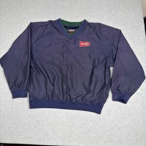 VTG Ultraclub Collection Herrs Mens Pullover Windbreaker Jacket Navy Size XL